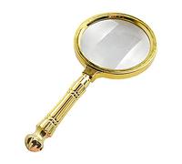 Loupe, Loupe de Lecture, loupe portative 10x, en métal Portable