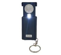 Loupe lumineuse à LED Grossissement 45X Taille portable avec porte-clés pour un transport facile et une visualisation fine Loupe LED avec lumière