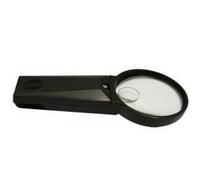 Loupe lumineuse dioptrie 3/10 - Velleman - PVC noir - Ø 80mm
