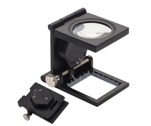 Loupe Magnifier | 10X Small Loupe With Light | Small Magnifying Glass | For Watch Repair Hobby Modeling Painting Soldering Reading Book Fabric Collectible Antique