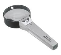 Loupe manuelle suisse Tech-Line grossissement 4x avec poignée plastique Diamètre de la lentille 65mm - 9804