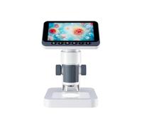 Loupe numérique portable avec lumière LED réglable et alimentation intégrée pour évaluer les pièces de monnaie et exploration en plein air Microscope portable intégré Lumière d'écran réglable