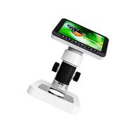Loupe numérique portable avec lumière LED réglable et alimentation intégrée pour évaluer les pièces de monnaie et exploration en plein air LED réglable