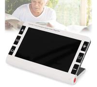 Loupe numérique portable de 17,8 cm, aide à la lecture électronique avec double fonction vue de loin et de près, capacité de mémoire 4G (2X-32X)