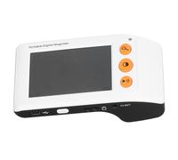 Loupe numérique vidéo portable 3,5 pouces, zoom 2X-25X, aide à la lecture électronique avec 8 modes de couleur pour basse vision blanche