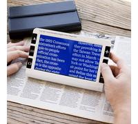 Loupe numérique vidéo portable de 7,0 pouces, aide à la lecture électronique portable pour basse vision, loupe numérique portable, 19 types de modes de couleur