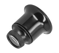 Loupe optique 20x pour réparation de bijoux, montres, plastique + lentille d'inspection en acrylique pour beaux-arts et travaux manuels