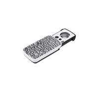 Loupe optique de bijoutier 30x - 60x - 90x avec éclairage LED (argent) - BOB