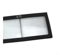 Loupe PC pour casque de soudage avec dioptrie 0,75-3, compatible avec équipement de découpe plasma blindé, 5 x 4 cm (0,75)