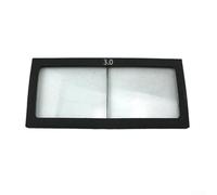 Loupe PC pour casque de soudage avec dioptrie 0,75-3, compatible avec équipement de découpe plasma blindé, 5 x 4 cm (3.0)