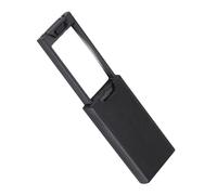 Loupe pliable 2,5X 45X 92 x 45 x 15 mm Verre 165 x 45 x 15 mm Convient pour la maison Facile et rapide à remplacer comme une carte lorsqu'elle n'est pas ouverte