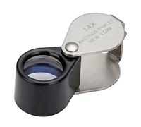 Loupe pliante 14x pour bijoutier - Outils de poche - Cadeau portable - Bijoux - Loupe 14x - Outils de poche