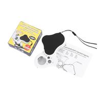 Loupe Pliante De Poche Avec Pierres Précieuses Éclairées Grossissement Des Yeux Bijoux Outils D'identification D'antiquités Visionneuse De Pierres Précieuses Lentille De Poche Instrument Optique