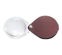 Loupe Pliante En Cuir Eschenbach 1740160 Facteur De Grossissement: 3.5 X Taille De La Lentille: (Ø) 60 Mm Rouge 1 Pc(S)