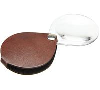 Loupe Pliante En Cuir Eschenbach 1740450 Facteur De Grossissement: 3.5 X Taille De La Lentille: (Ø) 50 Mm Marron 1 Pc(S