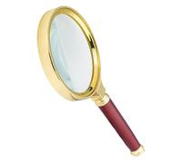 Loupe portable | 10 x loupe de lecture - Bois de santal - Loupe portable pour science, livre de lecture, inspection, plusieurs applications