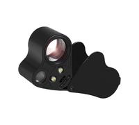 Loupe portable ergonomique avec lumière LED Design compact pour évaluation et analyse des diamants Loupe de bijoux