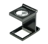 Loupe portable pliable avec lentille de 22 mm et longueur focale de 63 mm pour une inspection professionnelle détaillée dans différents domaines