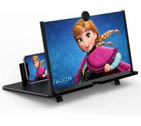 Loupe Portable Telephone, 18"" 3d Hd Amplificateur D'écran, Agrandisseur Ecran Pour Téléphone, Adapté Pour Regarder Des Vidéos Sur Tous Les Smartphones (Noir)[Shj41904612]