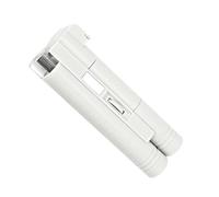 Loupe portative 150X facile à utiliser avec lumière LED, microscope à piles pour impression détaillée et contrôle des tissus Microscope à piles