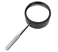 Loupe portative 35X loupe d'identification lentille optique polyvalente avec poignée détachable Loupe à main pour laboratoire de lecture de gravure d'identification de bijoux
