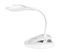 Loupe portative 3X 8X avec lampe LED rechargeable et éclairage pour travaux manuels, loisirs, inspection, lecture, création de bijoux, etc.