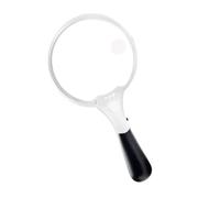 Loupe Portative avec Lumière LED, Triple Grossissement, Lecture