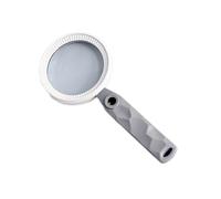 Loupe Portative avec Poignée en ABS Outil De Grossissement pour La Lecture Les Loisirs Artisanaux L'activité en Classe Poignée Antidérapante Équipement Pédagogique