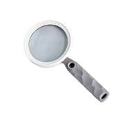 Loupe Portative avec Poignée en ABS Outil De Grossissement pour La Lecture Les Loisirs Artisanaux L'activité en Classe Poignée Antidérapante Équipement Pédagogique