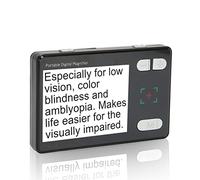 Loupe portative, loupe d'aide à la Lecture numérique HD de 3,5 Pouces avec poignée, Zoom 1MP 2X à 32x 26 Modes de Couleur, pour Basse Vision, malvoyants