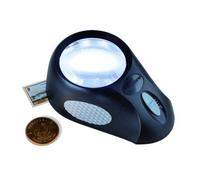 Loupe ? Poser: 6 Led, Grossissement X5, 3 Niveaux D'?Clairage