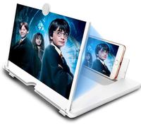 Loupe Pour Telephone Portable, 14 Pouces Amplificateur Ecran Smartphone, 3D Loupe Ecran Telephone, Hd Loupe Ecran Pour Des Films Et Des Vidéos, Agrandisseur D'Écran Pour Tous Les S[SHJ41907579]