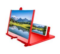 Loupe pour téléphone portable - Grossissement 3D HD pour bureau - Grossissement d'écran de téléphone portable - Pour enfants et personnes âgées - Pour regarder des vidéos, pour les soirées cinéma, à