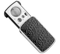 Loupe professionnelle avec éclairage, compacte et utile pour l'analyse des pierres précieuses, matériau durable et de qualité supérieure, 3