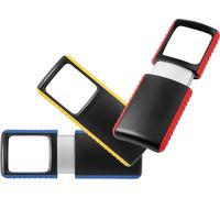 Loupe rectangulaire WEDO Outdoor avec éclairage LED rouge