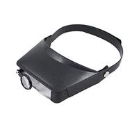 Loupe serre-tête mains libres 1,5X/3X/9,5X/11X avec visières en verre pour bijoux, travail rapproché, couture
