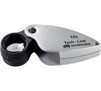 Loupe suisse Tech-Line grossissement 10x, diamètre de la lentille 22,8mm - 9610