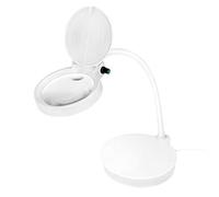 Loupe sur pied pour bureau - Logilink - 8 36 Dioptries - Intensité