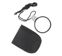 Loupe Suspendue de Lecture Noire Lentille en Verre et Plastique