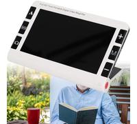Loupe Vidéo Numérique, Grossissement 2x-32x, 26 Modes de Couleur, Loupe Numérique Portable de 7 Pouces, Aide à la Lecture Électronique Rechargeable pour Malvoyants
