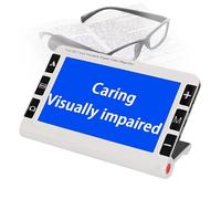 Loupe vidéo numérique portable, aide à la lecture électronique avec 26 modes de couleur pour les malvoyants