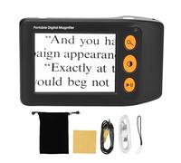 Loupe vidéo numérique Portable, Aide à la Lecture électronique avec 8 Modes de Couleur, écran LCD, Support Pliable pour Lire, écrire des Cartes, des Livres, matériau ABS, écran de