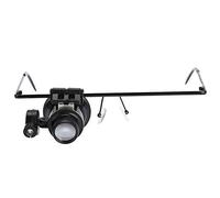 Loupes 20X, loupe de réparation de Montre avec lumière LED loupe de bijoutier Outil loupe éclairée pour Montre, Bijoux, Timbres