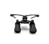 Loupes binoculaires dentaires 4X 6X 8X avec lentille en verre optique, large champ de vision pour opérations chirurgicales et médicales