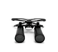 Loupes binoculaires dentaires 4X 6X 8X avec lentille en verre optique, large champ de vision pour opérations chirurgicales et médicales
