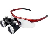 Loupes Binoculaires Médicales Chirurgicales 2,5X / 3,5X, Loupes Dentaires à Lumière LED Montées sur La Tête, Utilisées en Orthopédie, Microchirurgie, Chirurgie, Chirurgie Buccal, 2.5X, Blue