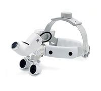 Loupes chirurgicales à LED médicales - 3,5 x 420 mm - 65000 lux