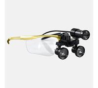 Loupes Dentaires 3.5x, Lunettes Frontales À Led, Loupes Grand Champ Pour Dentisterie, Ophtalmologie Ou Peau(Gold)