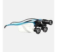 Loupes Dentaires 3.5x, Lunettes Frontales À Led, Loupes Grand Champ Pour Dentisterie, Ophtalmologie Ou Peau(Blue)