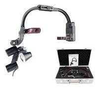 Loupes dentaires, grossissement 3,5X, lampe frontale chirurgicale, 3.5X ensemble complet